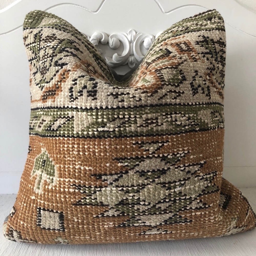 Vintage Turkish Pillow Cover No. 74|| 16 x 16